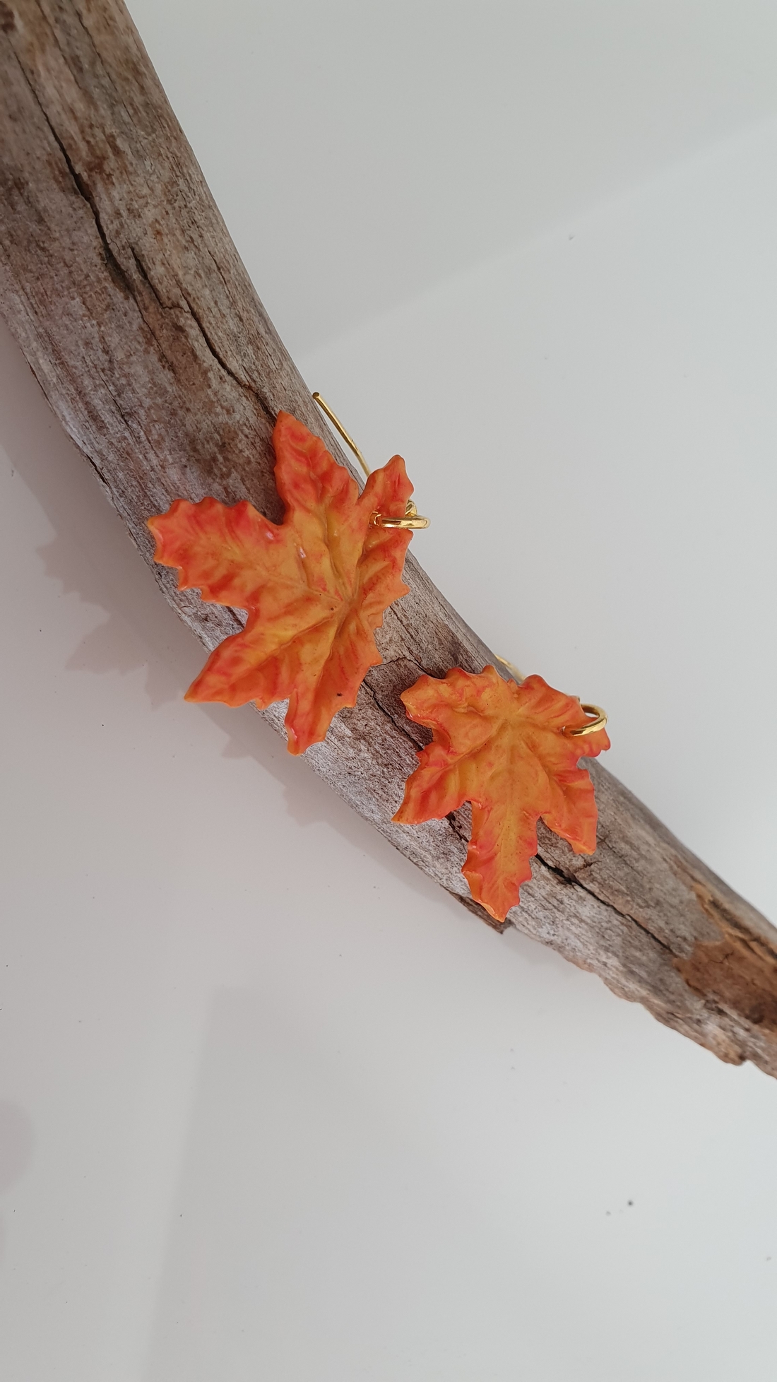 BUTINELY Boucles d’oreilles élégantes feuilles d’érable automnale