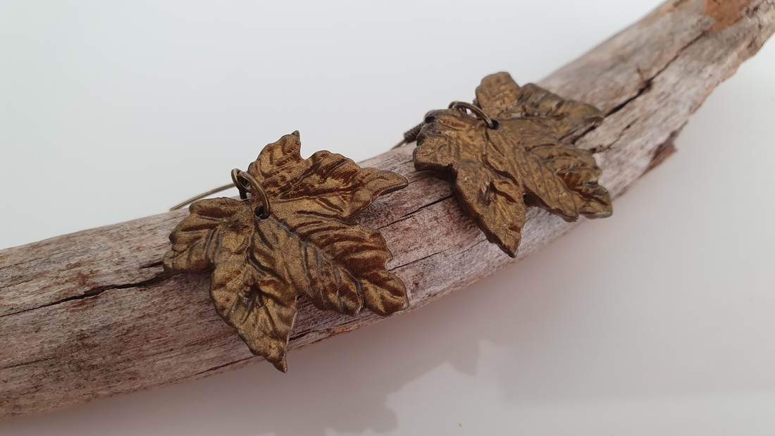 BUTINELY Boucles d'oreilles élégantes feuilles d'érable automnale