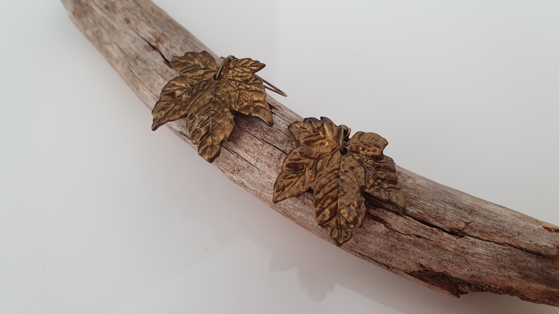 BUTINELY Boucles d'oreilles élégantes feuilles d'érable automnale