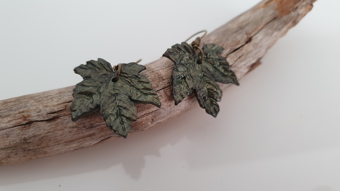 BUTINELY Boucles d'oreilles élégantes feuilles d'érable automnale