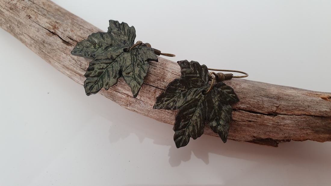 BUTINELY Boucles d'oreilles élégantes feuilles d'érable automnale