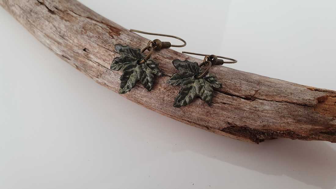 BUTINELY Boucles d'oreilles élégantes feuilles d'érable automnale