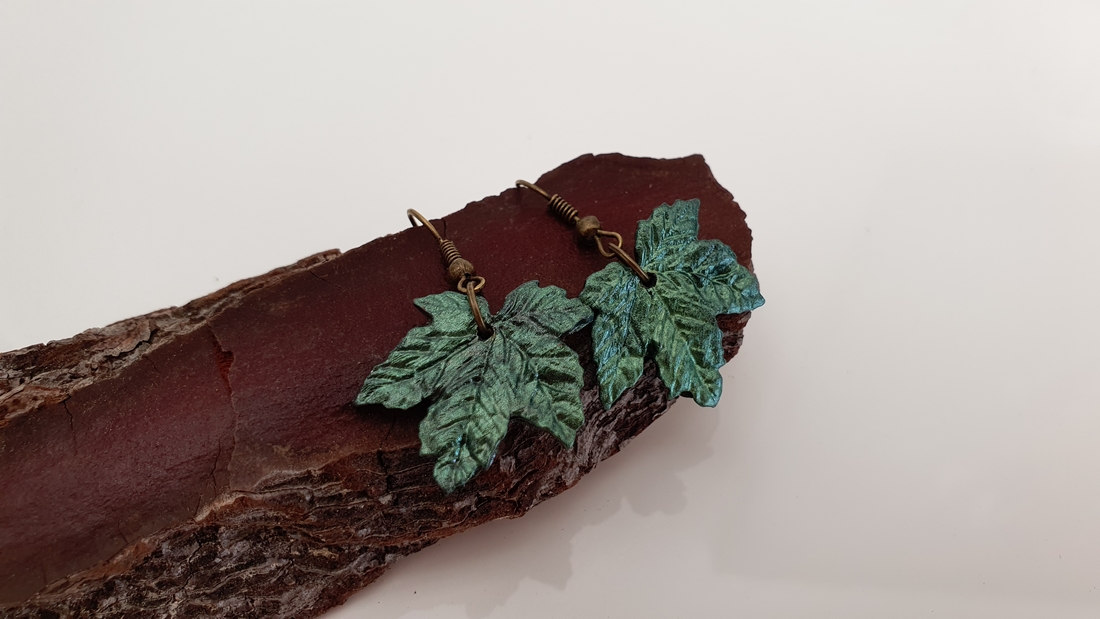 BUTINELY Boucles d'oreilles élégantes feuilles d'érable automnale