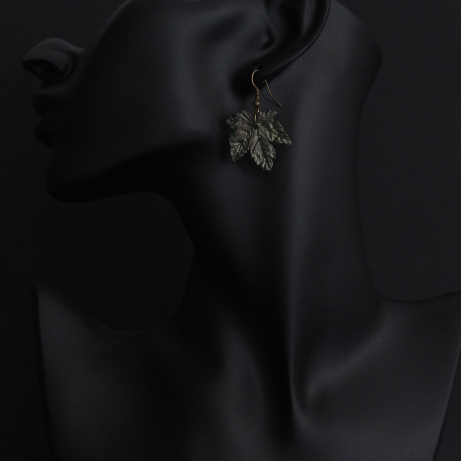 BUTINELY Boucles d'oreilles élégantes feuilles d'érable automnale