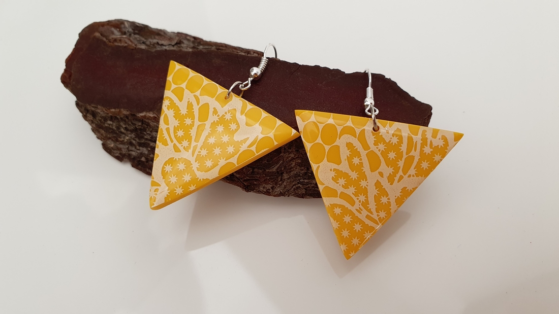 BUTINELY Boucles d'oreilles élégantes en dentelle
