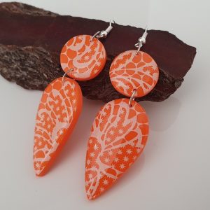 BUTINELY Boucles d'oreilles élégantes en dentelle