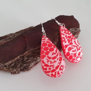 BUTINELY Boucles d'oreilles élégantes en dentelle