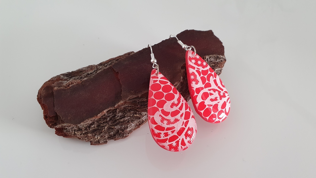 BUTINELY Boucles d'oreilles élégantes en dentelle