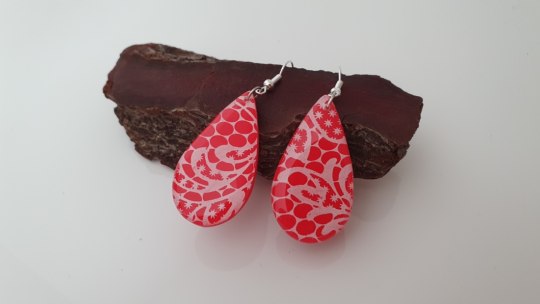 BUTINELY Boucles d'oreilles élégantes en dentelle