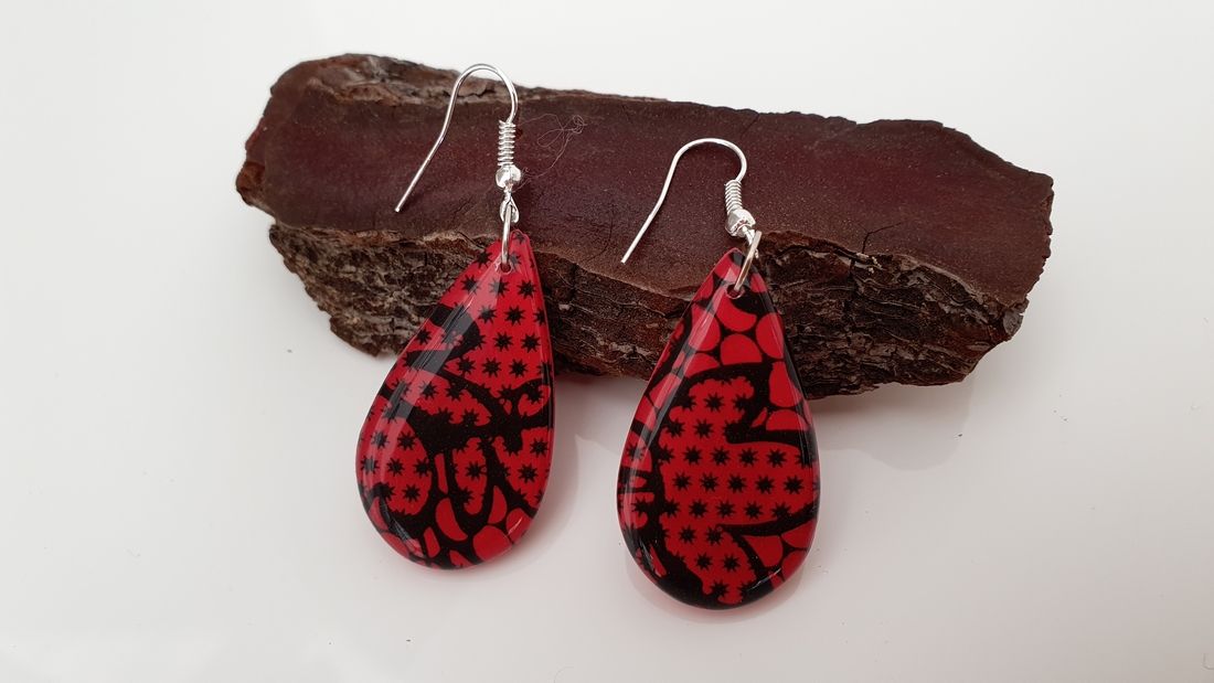 BUTINELY Boucles d'oreilles élégantes en dentelle