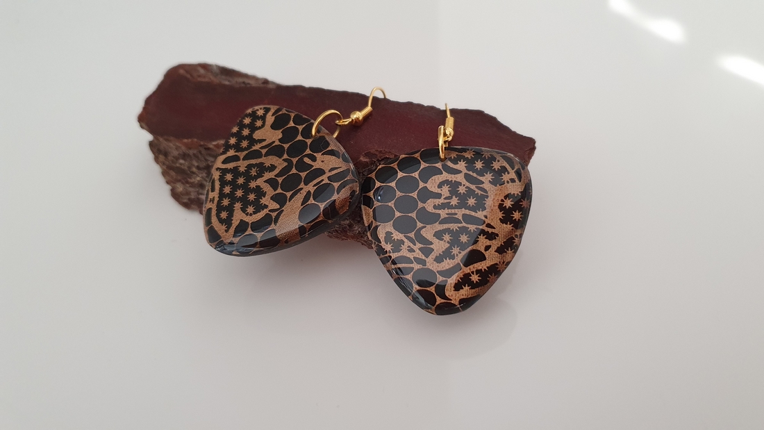 BUTINELY Boucles d'oreilles élégantes en dentelle