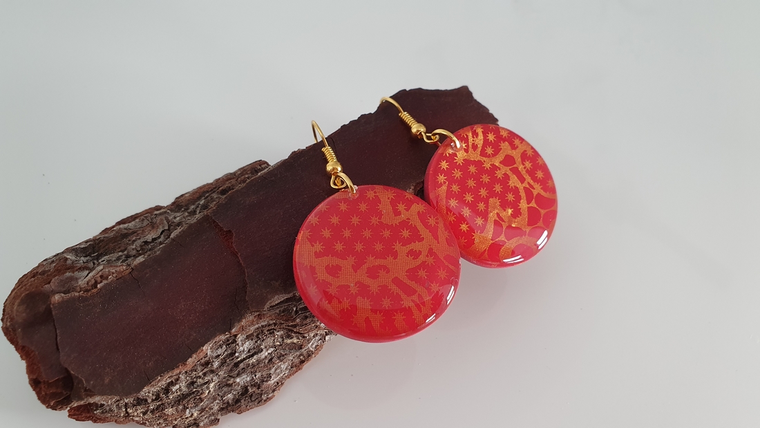 BUTINELY Boucles d'oreilles élégantes en dentelle