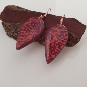 BUTINELY Boucles d'oreilles élégantes en dentelle