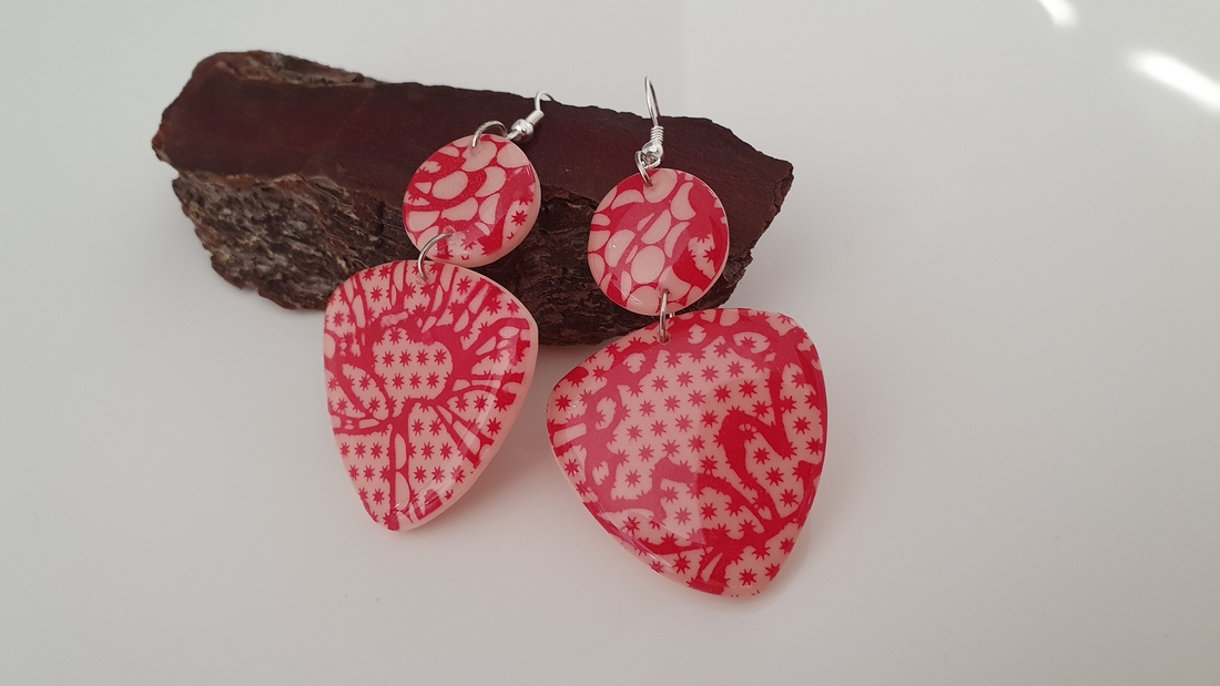 BUTINELY Boucles d'oreilles élégantes en dentelle