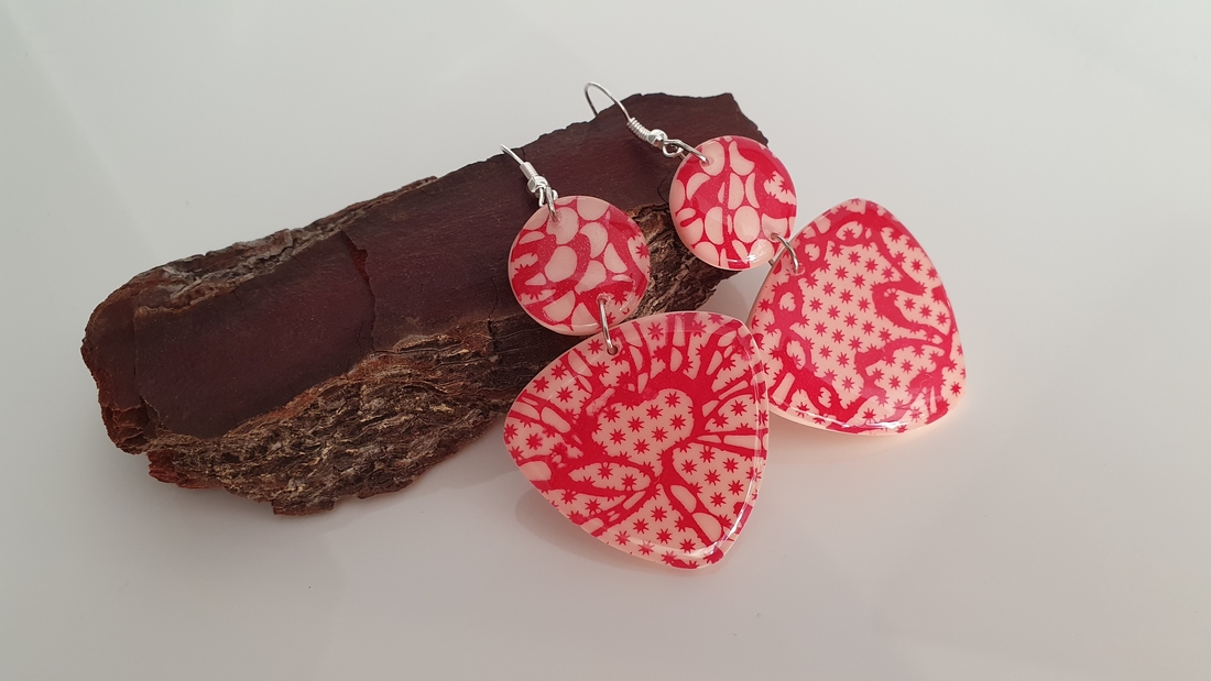 BUTINELY Boucles d'oreilles élégantes en dentelle