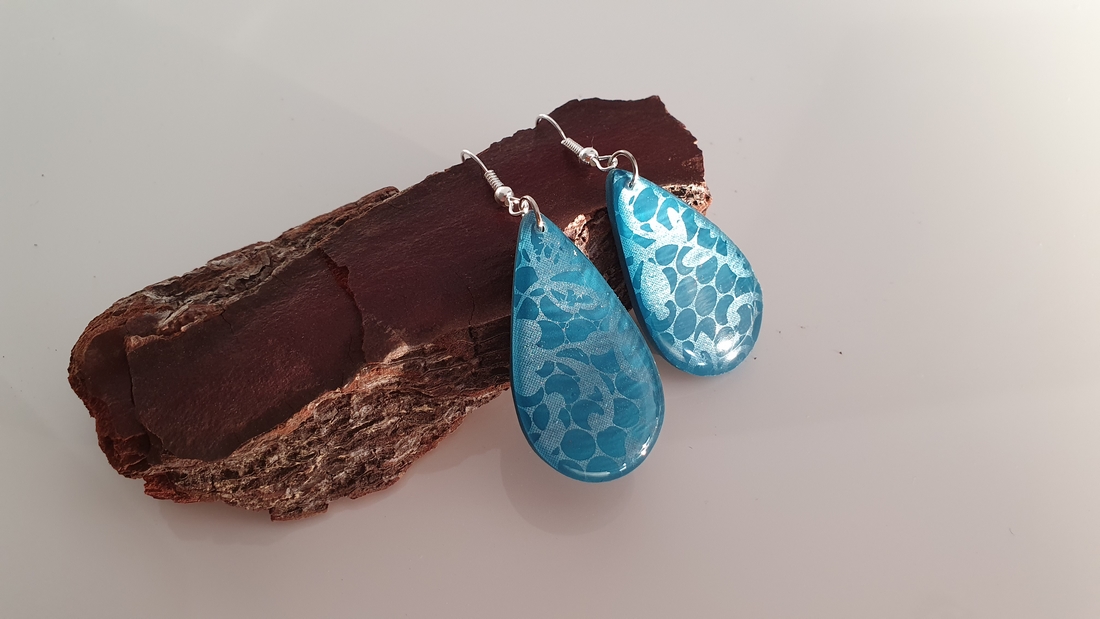 BUTINELY Boucles d'oreilles élégantes en dentelle