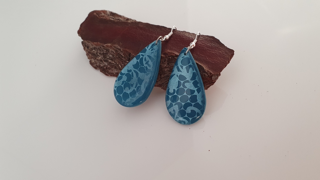 BUTINELY Boucles d'oreilles élégantes en dentelle