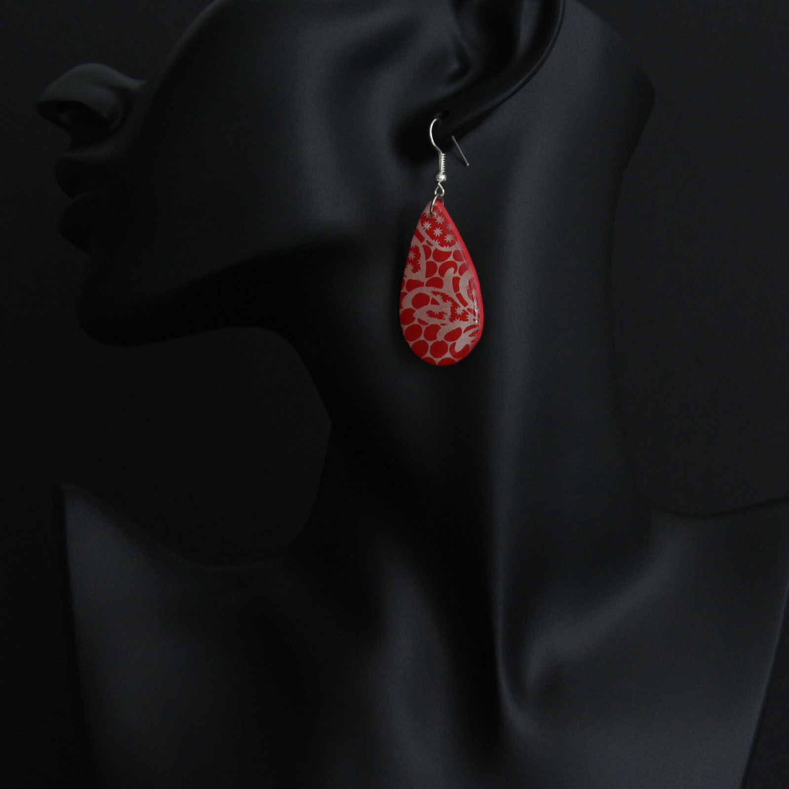 BUTINELY Boucles d'oreilles élégantes en dentelle