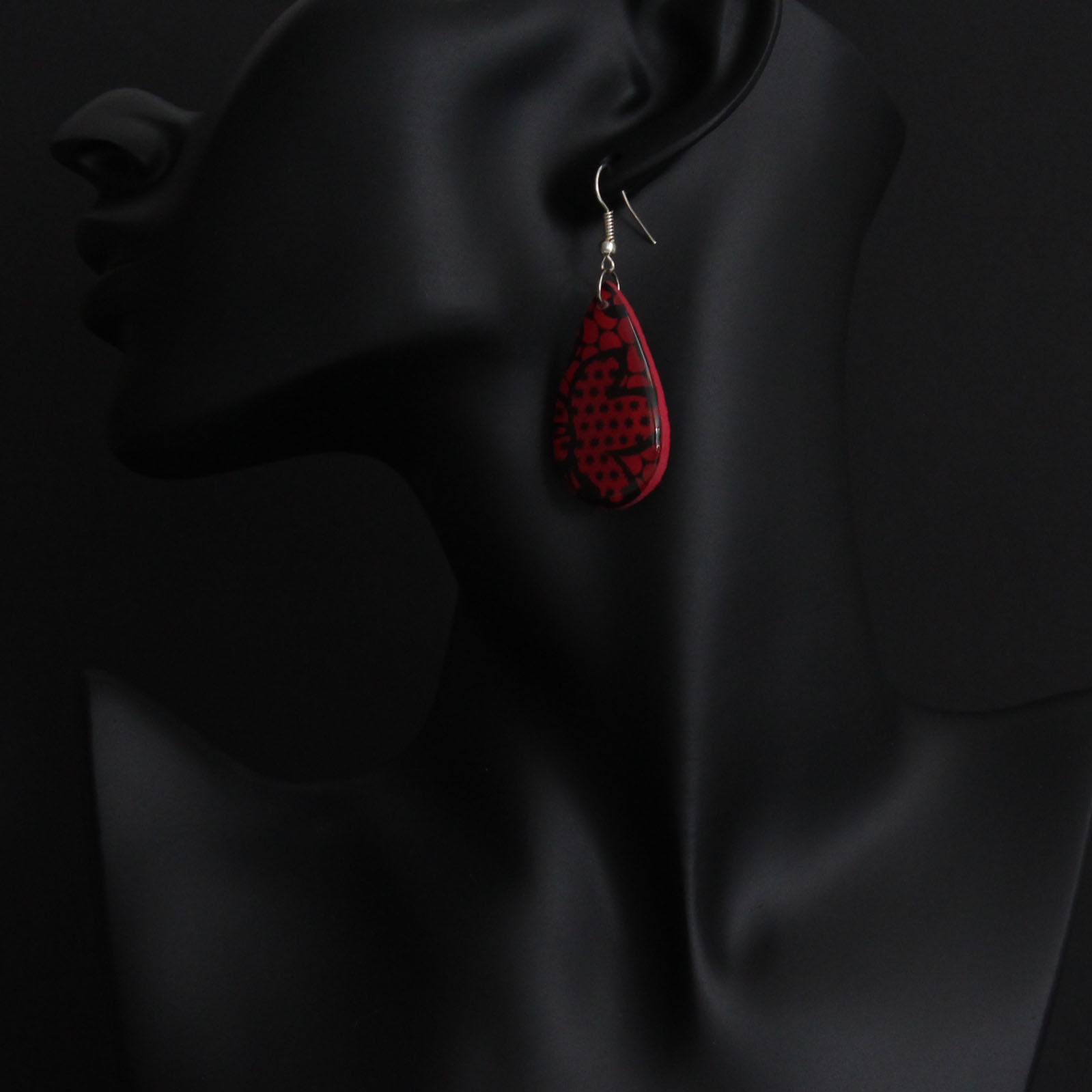 BUTINELY Boucles d'oreilles élégantes en dentelle