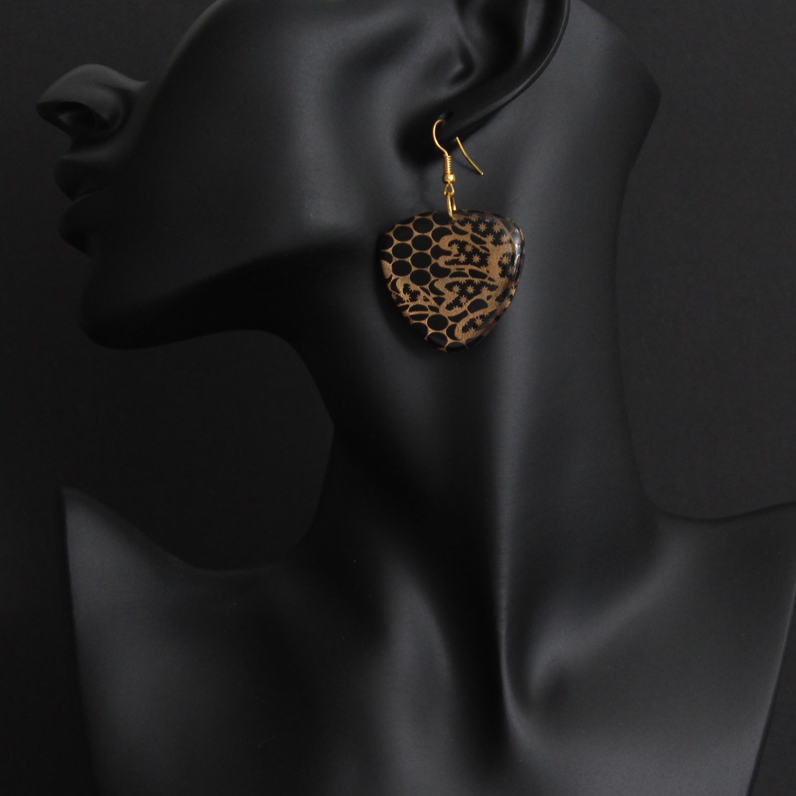 BUTINELY Boucles d'oreilles élégantes en dentelle