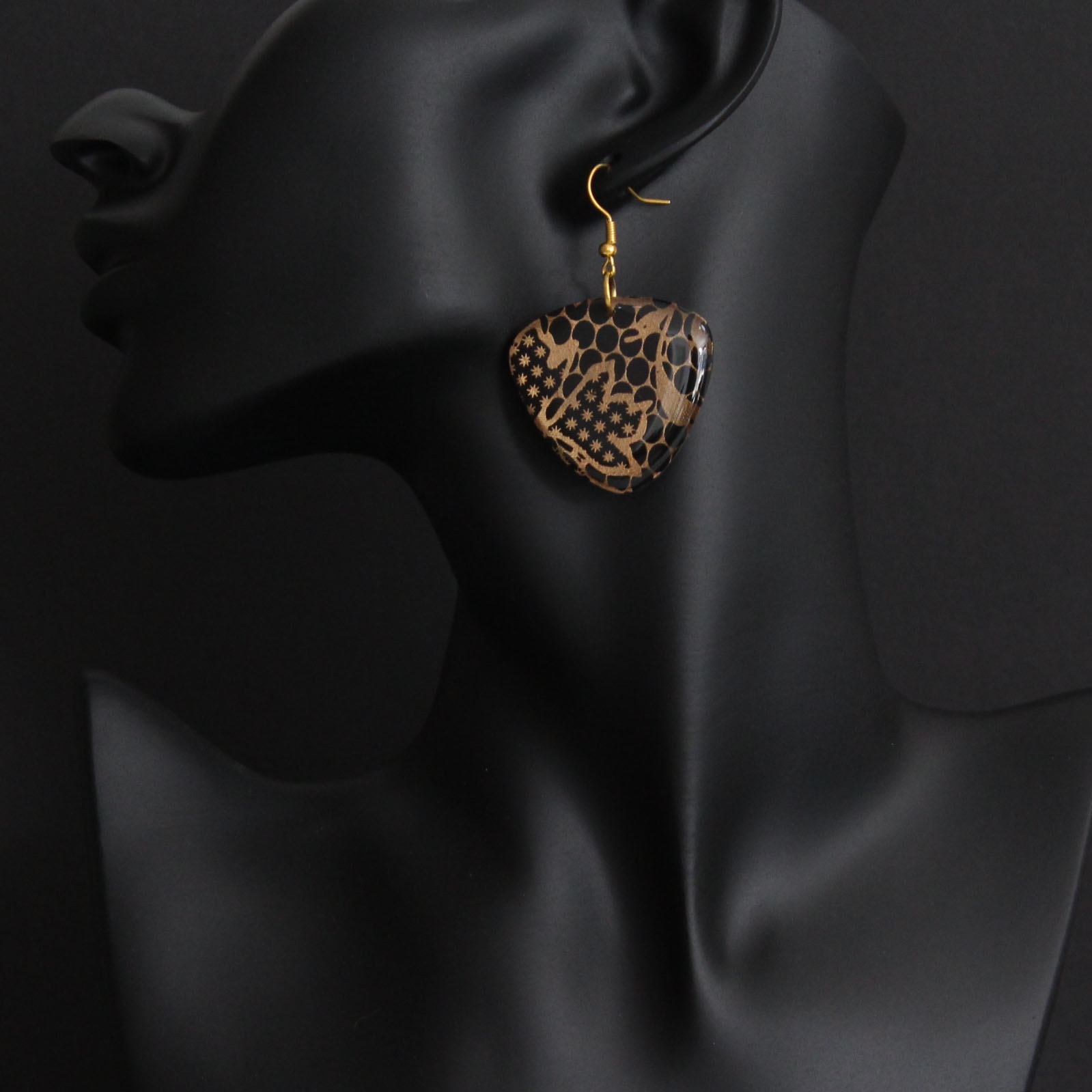 BUTINELY Boucles d'oreilles élégantes en dentelle