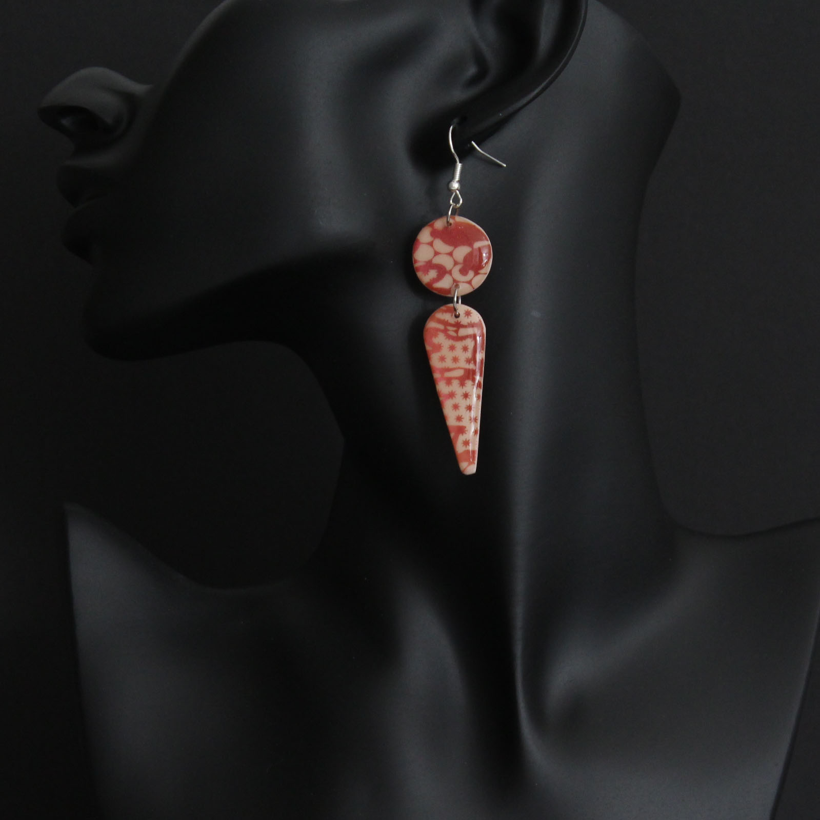 BUTINELY Boucles d'oreilles élégantes en dentelle