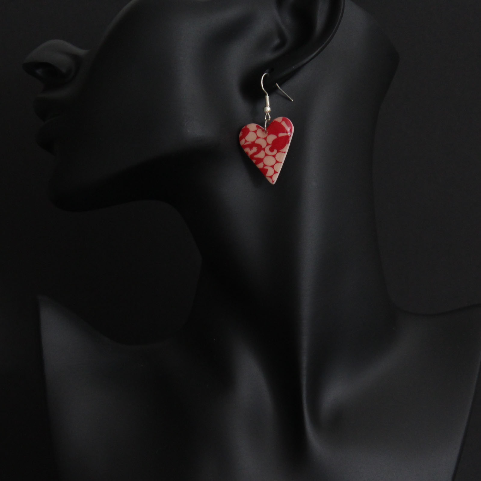BUTINELY Boucles d'oreilles élégantes en dentelle
