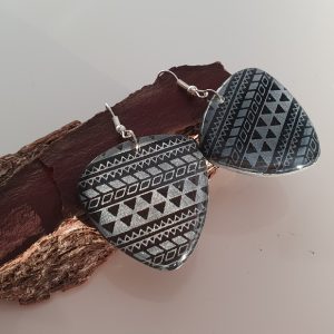 BUTINELY Boucles d'oreilles collection évasion motif ethnique pour femme élégante