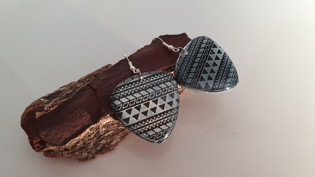 BUTINELY Boucles d'oreilles collection évasion motif ethnique pour femme élégante