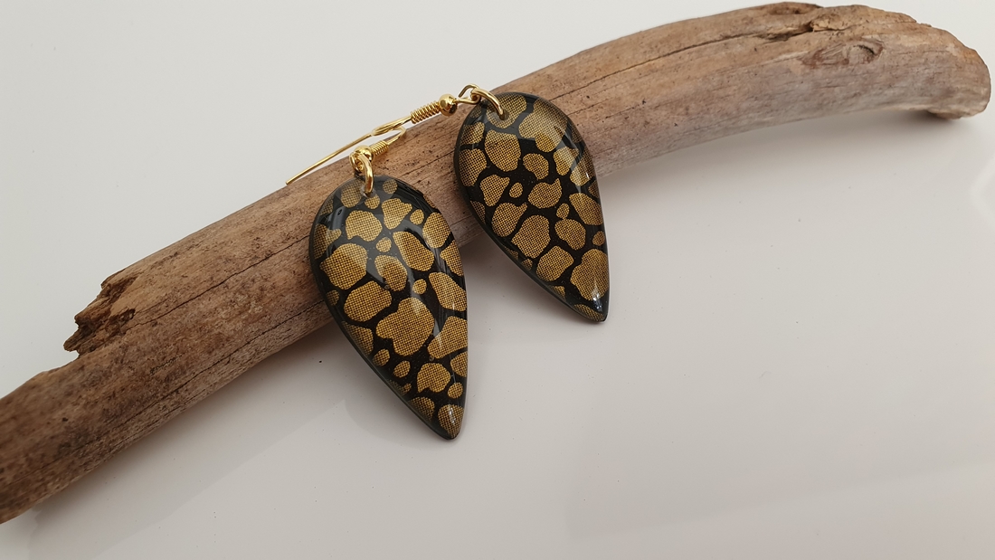BUTINELY Boucles d'oreilles collection évasion motif ethnique pour femme élégante