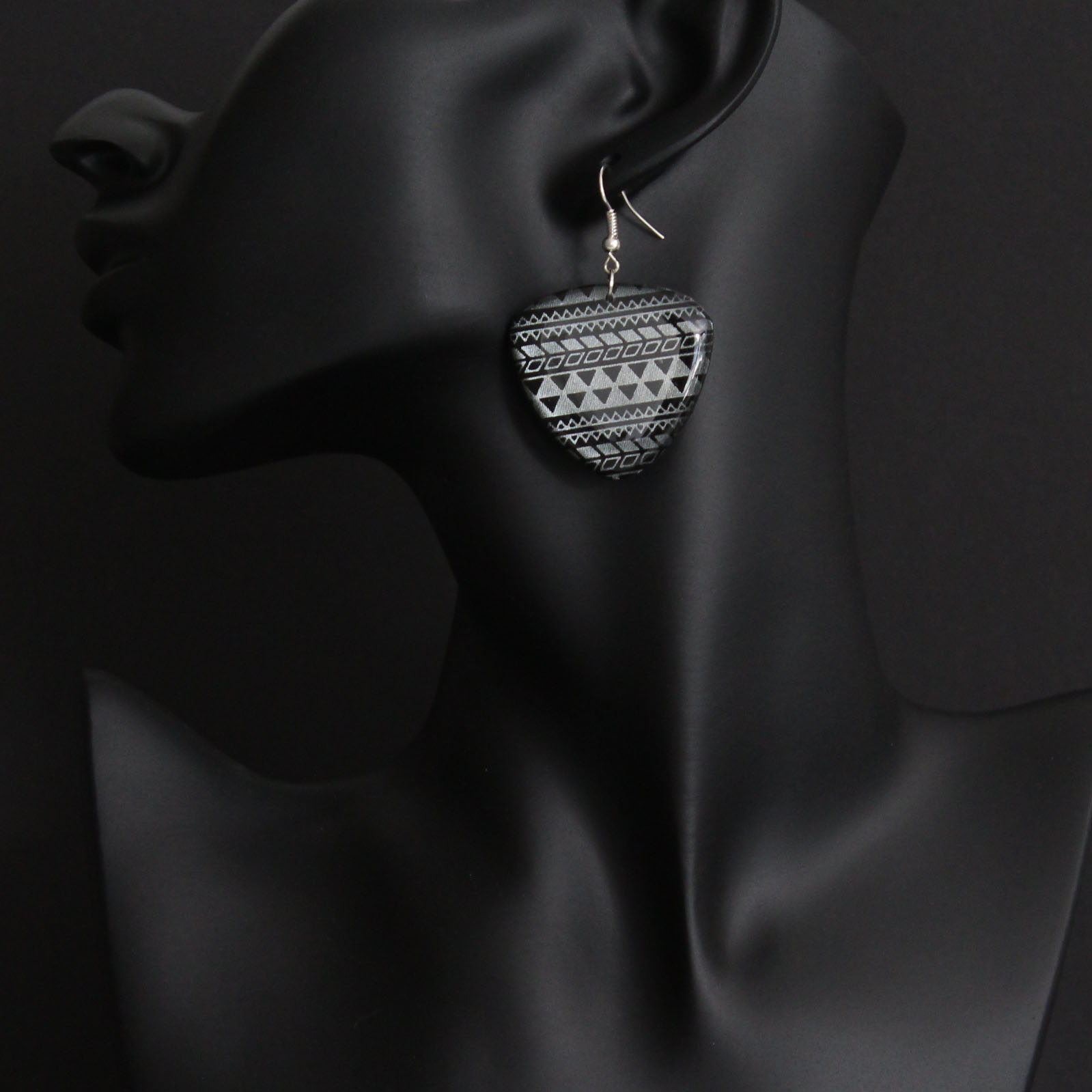 BUTINELY Boucles d'oreilles collection évasion motif ethnique pour femme élégante