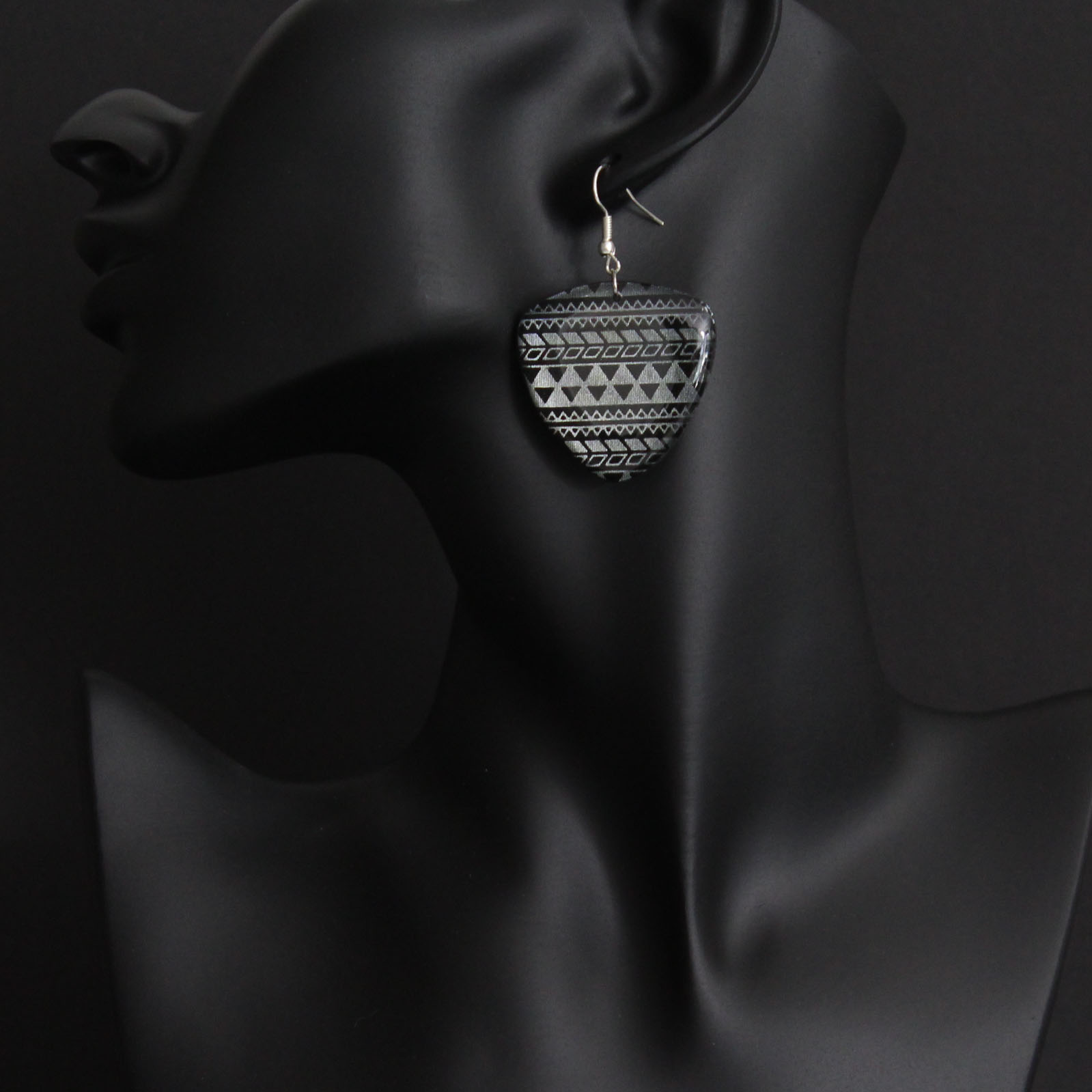 BUTINELY Boucles d'oreilles collection évasion motif ethnique pour femme élégante
