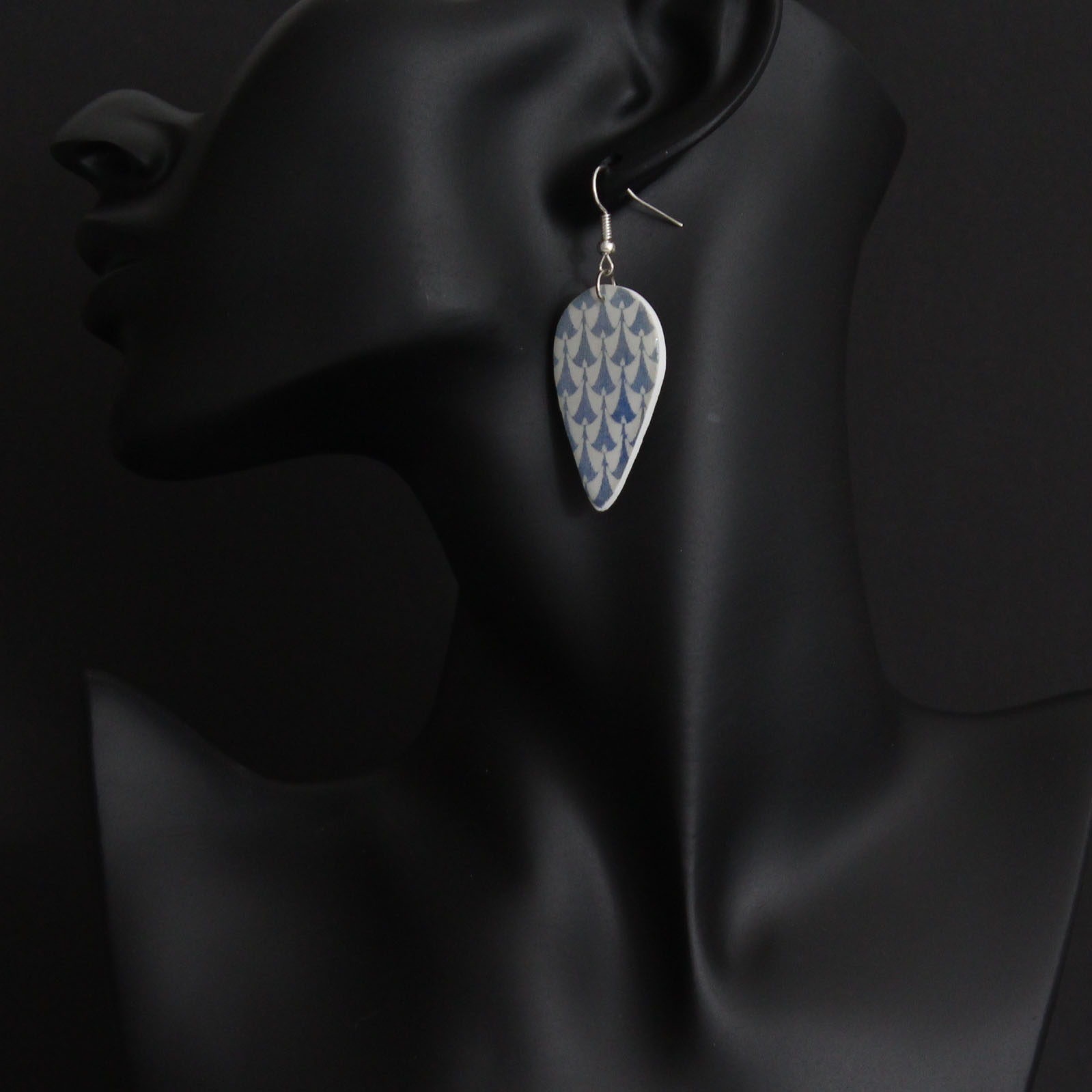 Boucles d'oreilles motif ethnique – Image 4