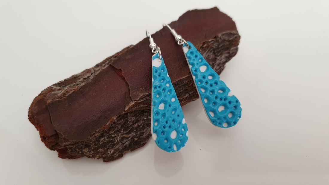 BUTINELY Boucles d'oreilles en relief style lunaire pour femme élégante collection météore