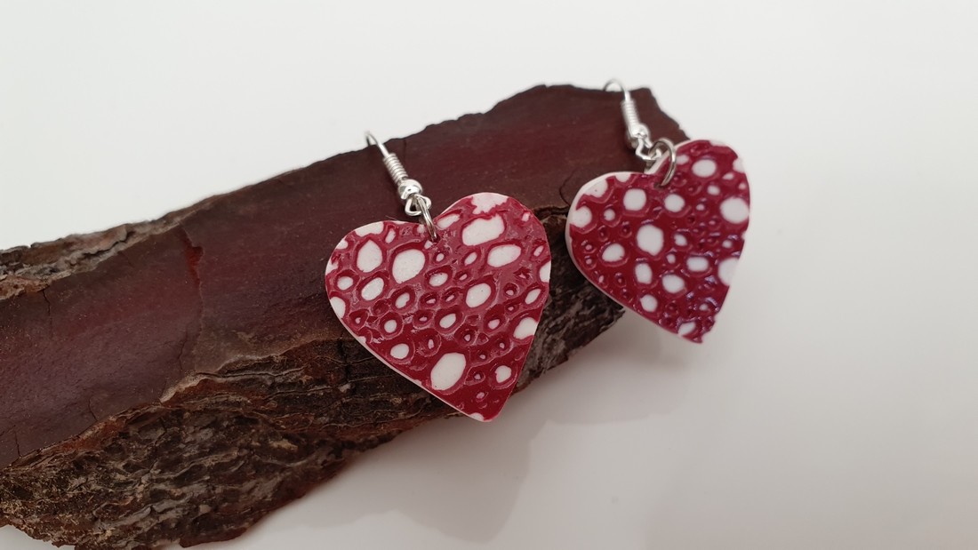 BUTINELY Boucles d'oreilles en relief style lunaire pour femme élégante collection météore