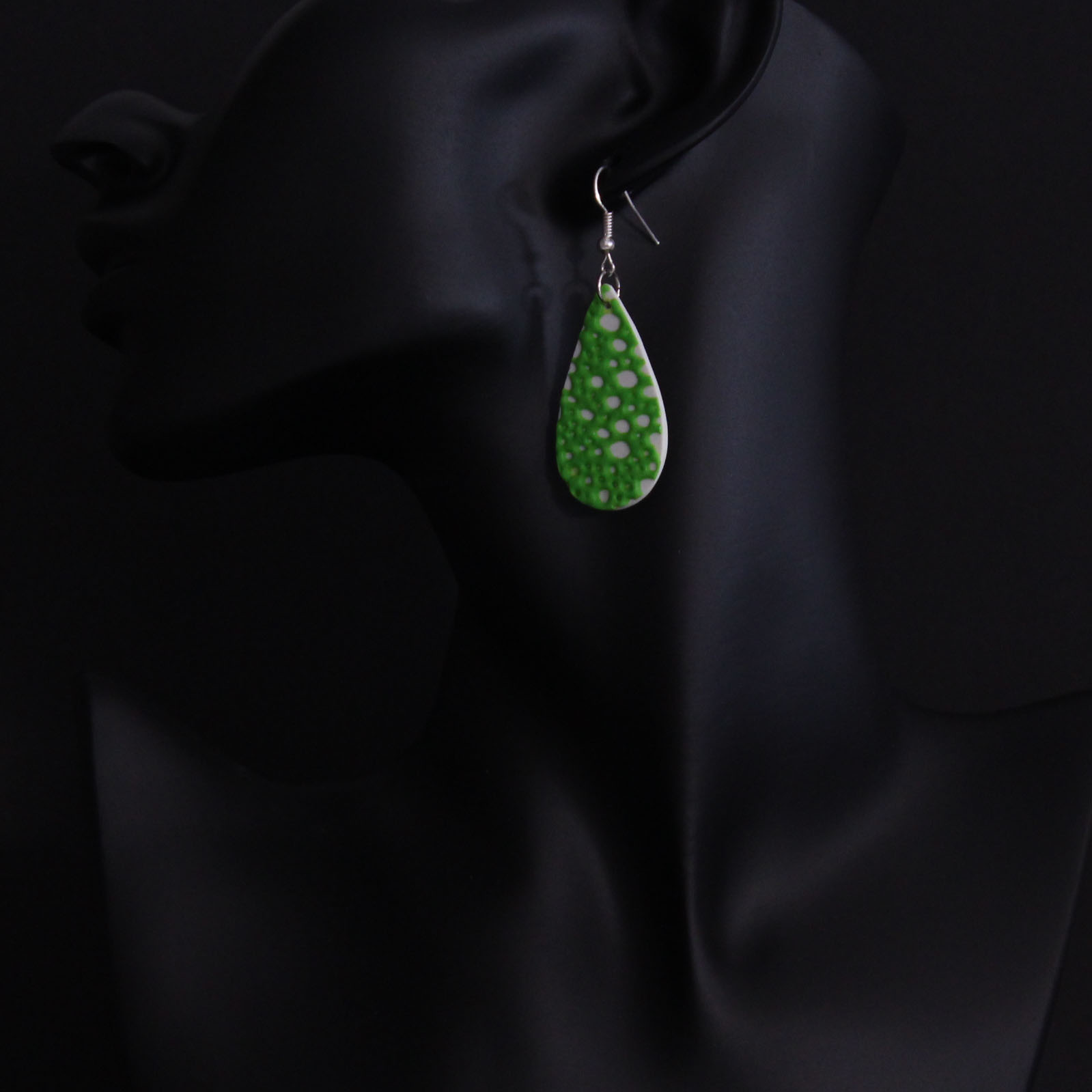 BUTINELY Boucles d'oreilles en relief style lunaire pour femme élégante collection météore