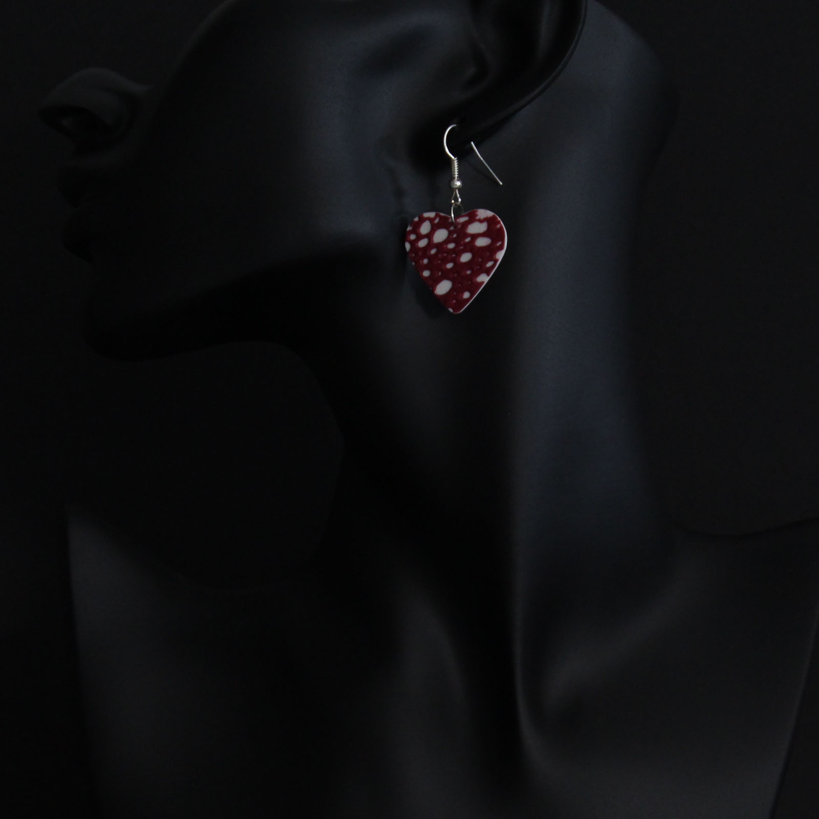 BUTINELY Boucles d'oreilles en relief style lunaire pour femme élégante collection météore