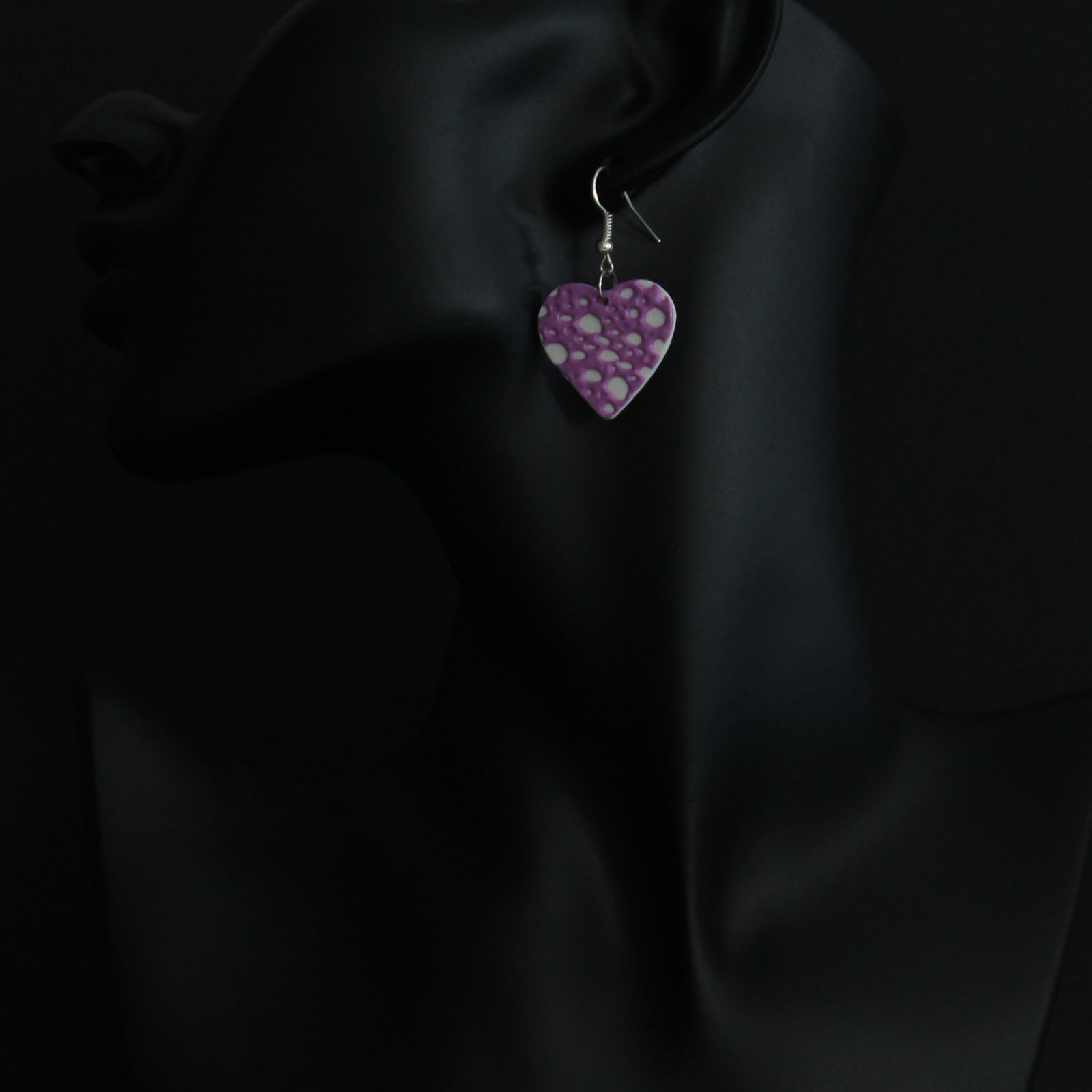 BUTINELY Boucles d'oreilles en relief style lunaire pour femme élégante collection météore