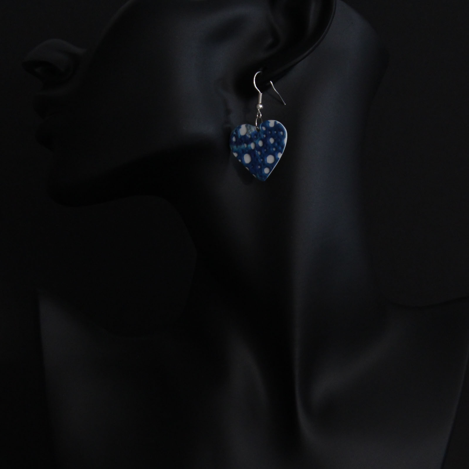 BUTINELY Boucles d'oreilles en relief style lunaire pour femme élégante collection météore