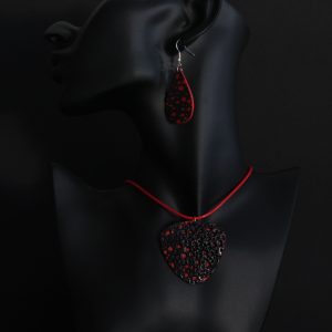 BUTINELY Collier en relief style lunaire pour femme élégante collection météore