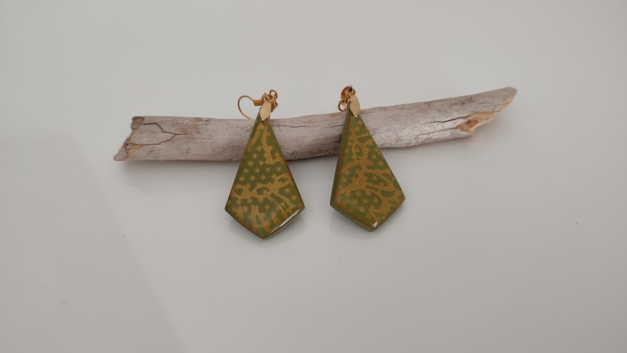Boucles d'oreilles dentelle – Image 6