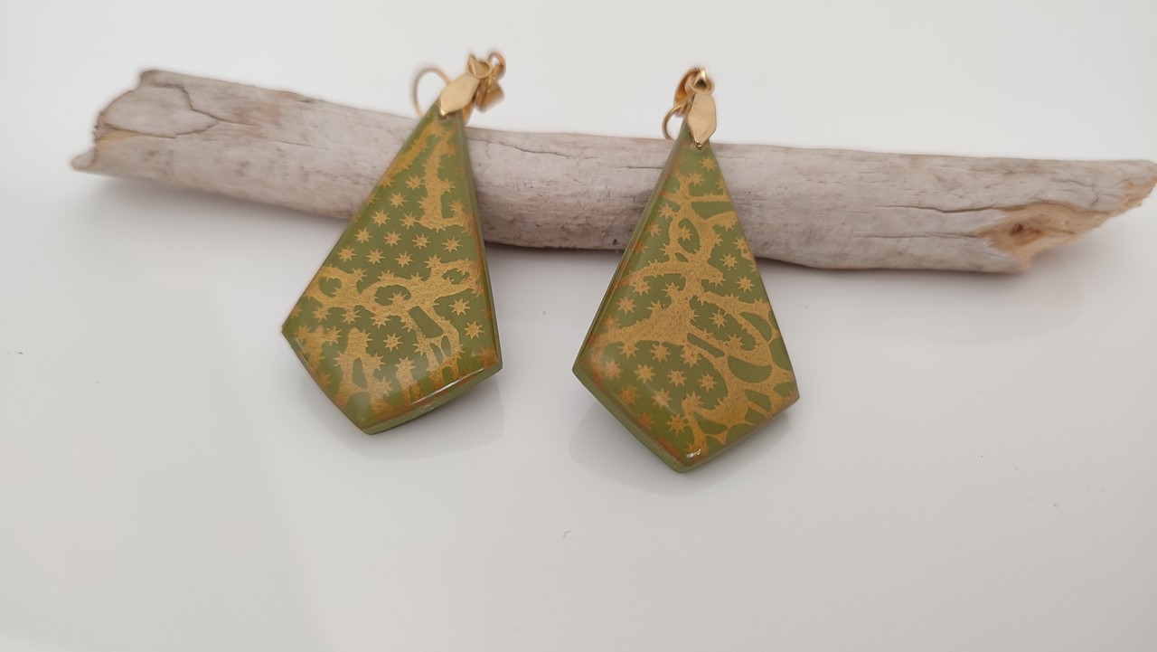 Boucles d'oreilles dentelle – Image 5