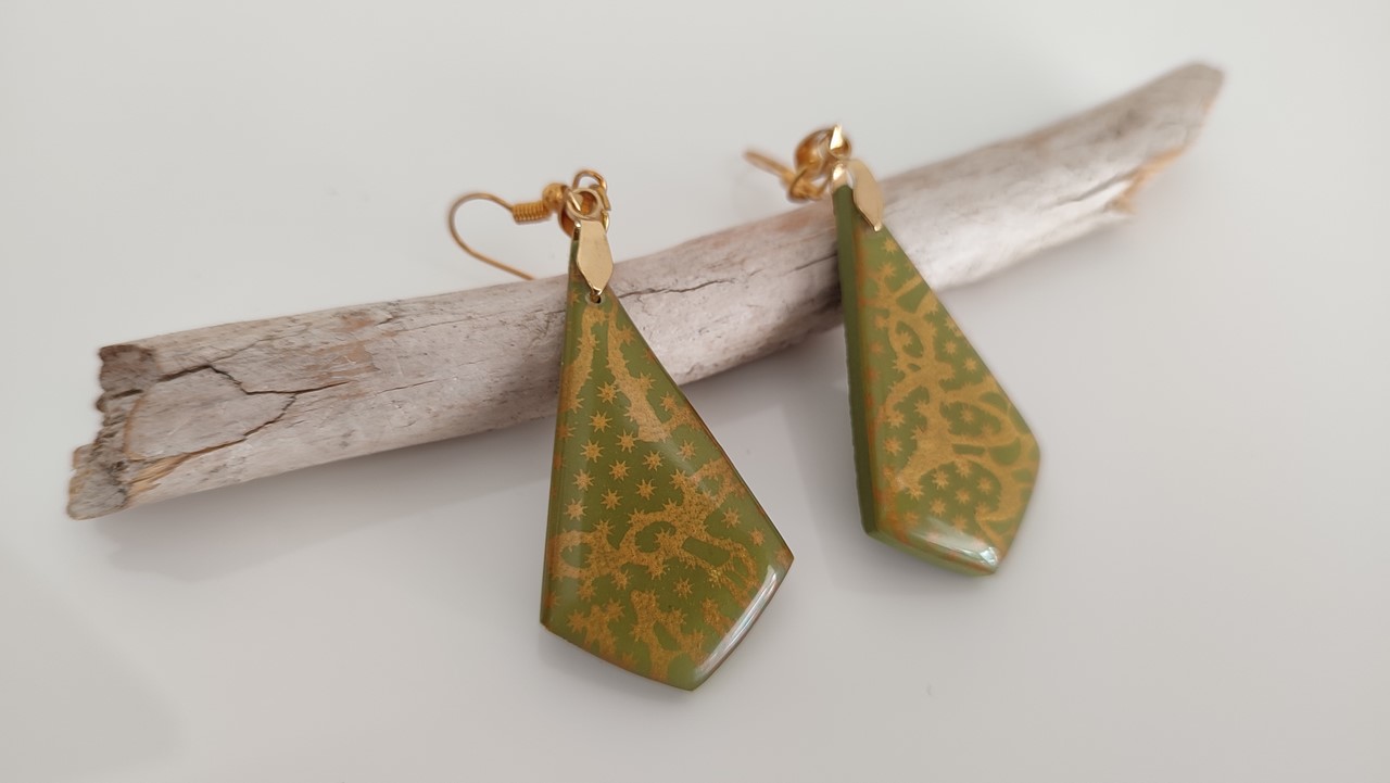 Boucles d'oreilles dentelle – Image 4