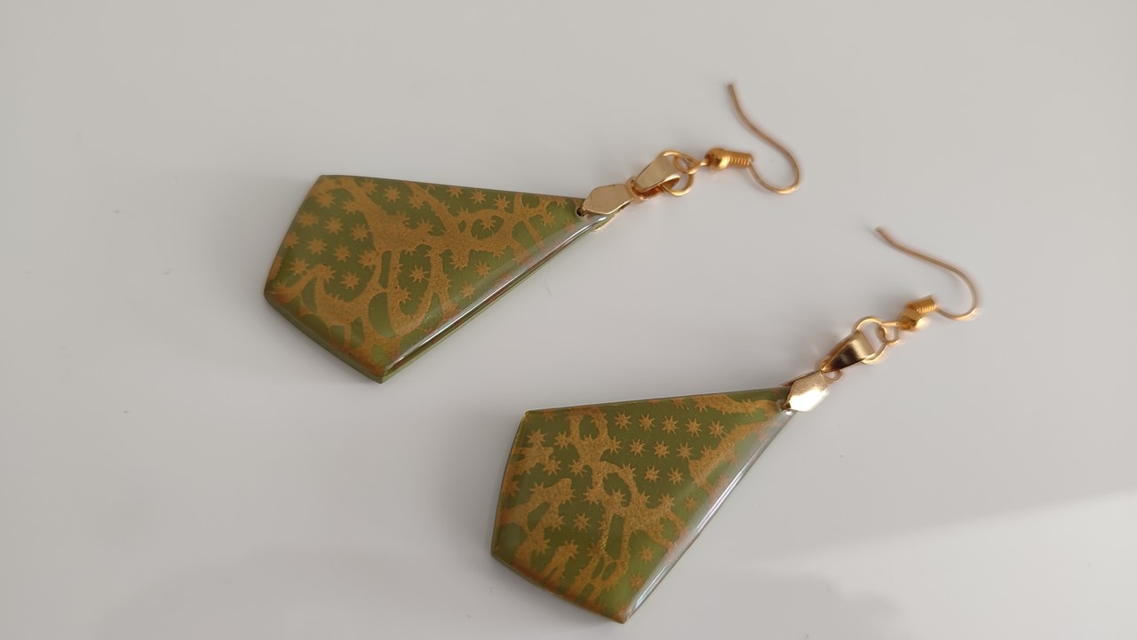 Boucles d'oreilles dentelle – Image 2