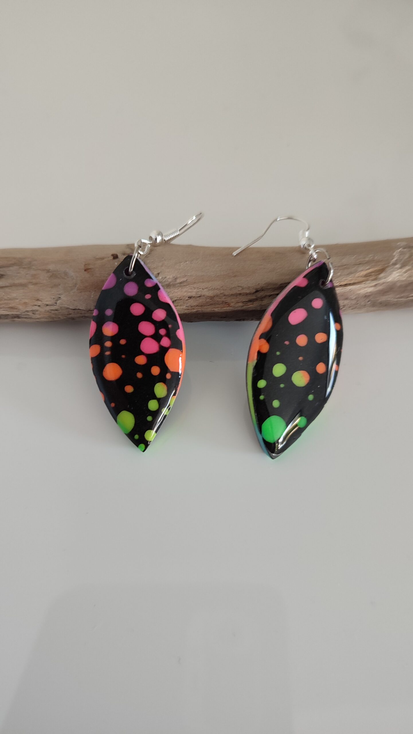 Boucles d'oreilles Arc-en-ciel Lunaire